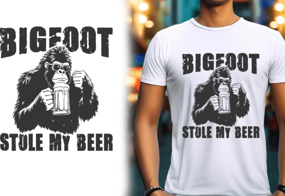 Bigfoot Beer T-Shirt Design Graphics Review