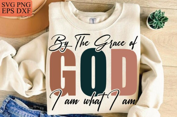 By the Grace of God Christian Graphics for T-Shirt Designs
