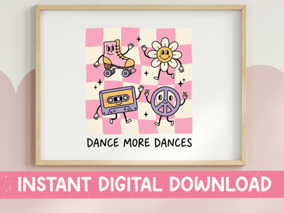 Dance More Dances SVG Design: Graphics for T-Shirt Designs