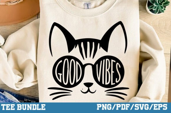 Good Vibes SVG, Cat Meo Design PNG Review
