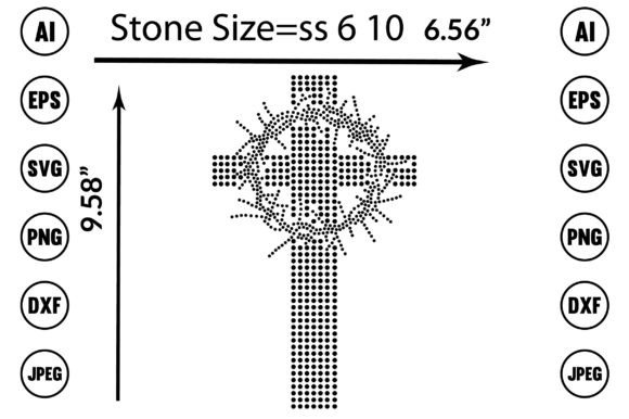 Jesus and Crown Rhinestone Design Review