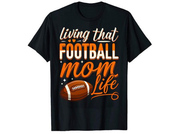 Living That Football T-Shirt Design: Graphics Review