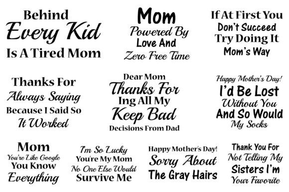 Mother's Day Graphics & T-Shirt Designs Review