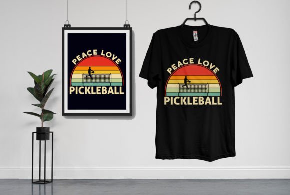 Pickleball T-shirt Design: Graphics & Apparel