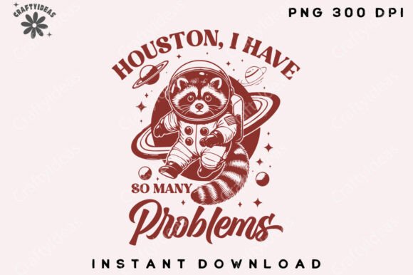 Raccoon Shirt Design Graphics & T-Shirt Designs