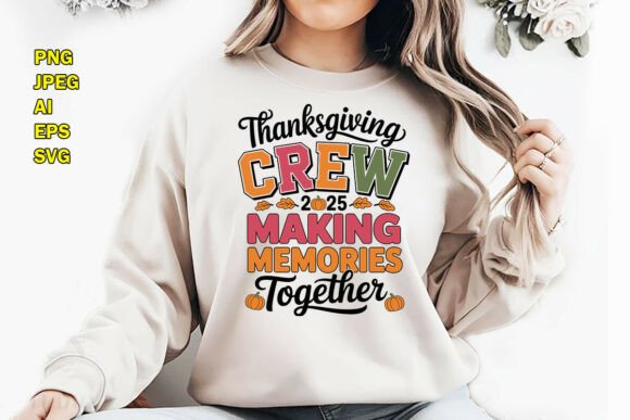 Thanksgiving Crew 2025 T-Shirt Design Graphics Review