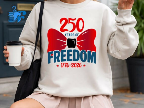 USA 250 Years Freedom Graphics for T-Shirt Designs